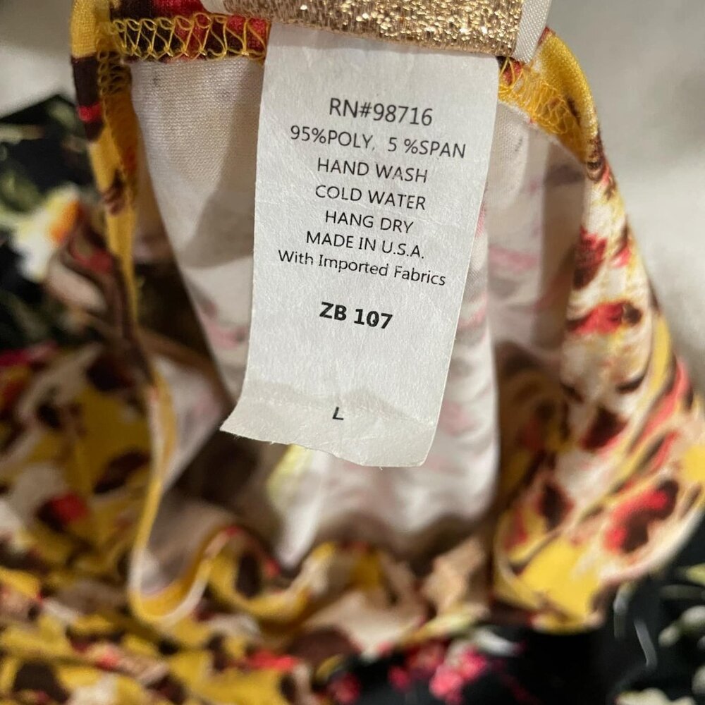 Zadie B's Leopard High-Low Dress - Picture 5 of 5